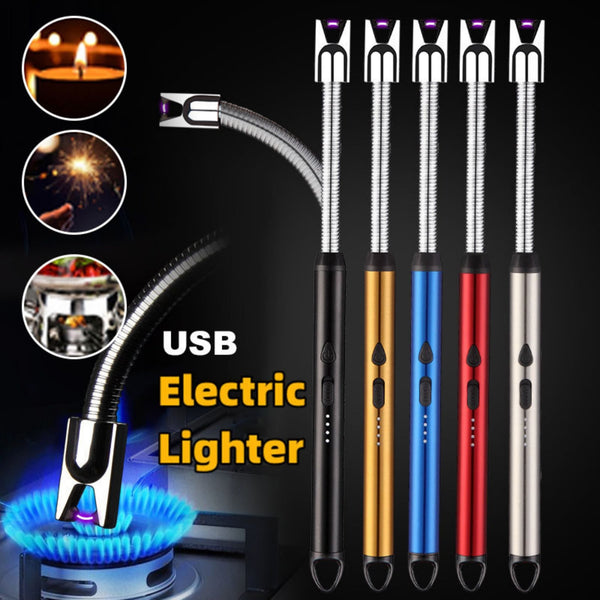 Rechargeable Electric USB Lighter Stove Lighter Long